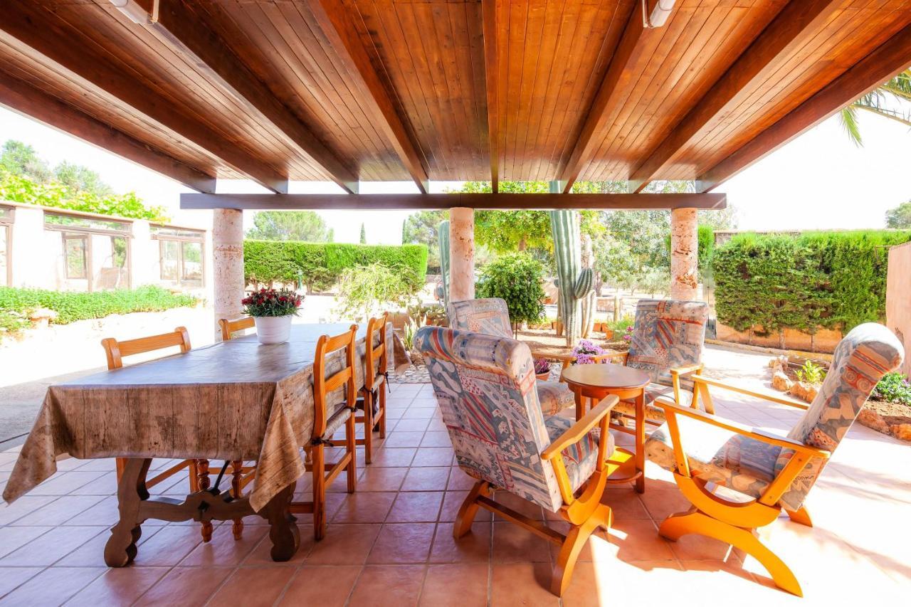 Ses Salines Cottage With Private Pool And Barbecue المظهر الخارجي الصورة