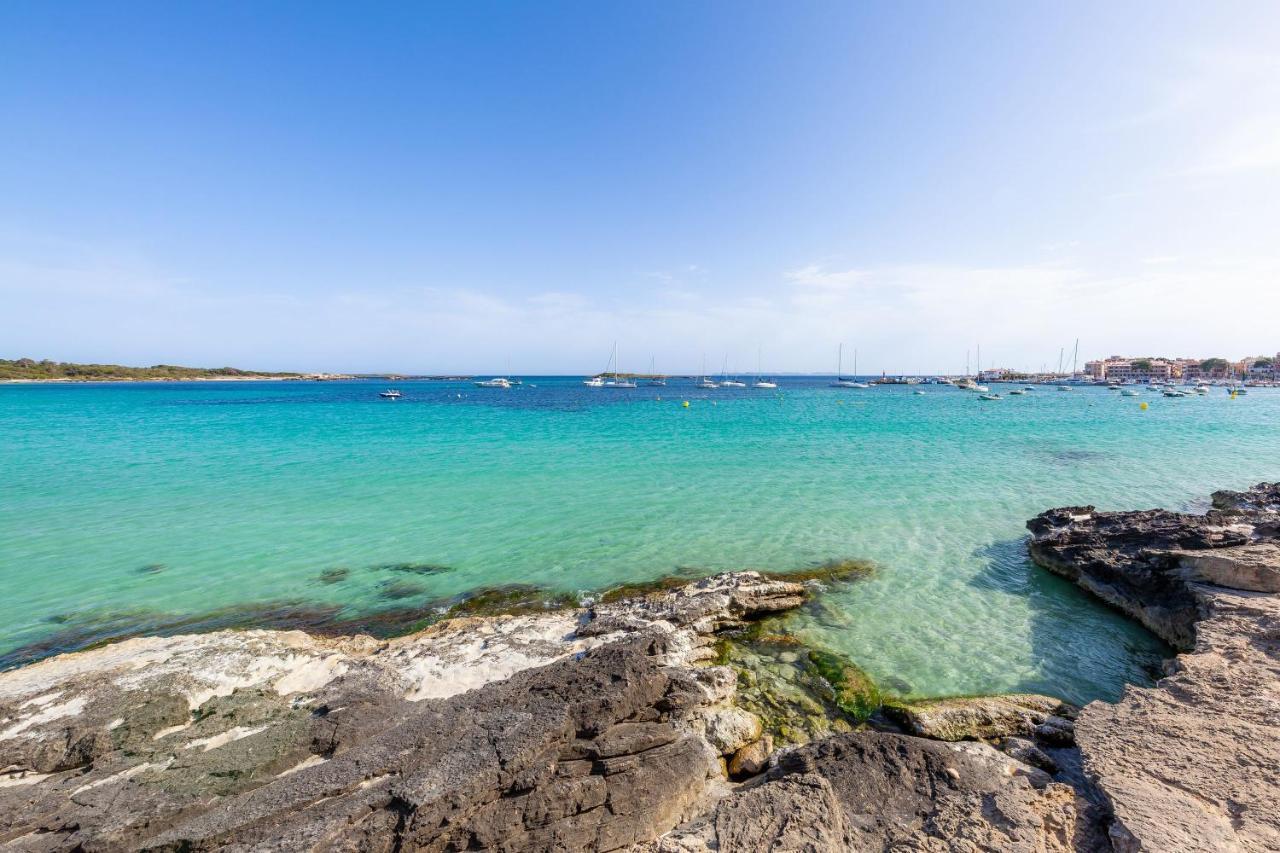 Ses Salines Cottage With Private Pool And Barbecue المظهر الخارجي الصورة